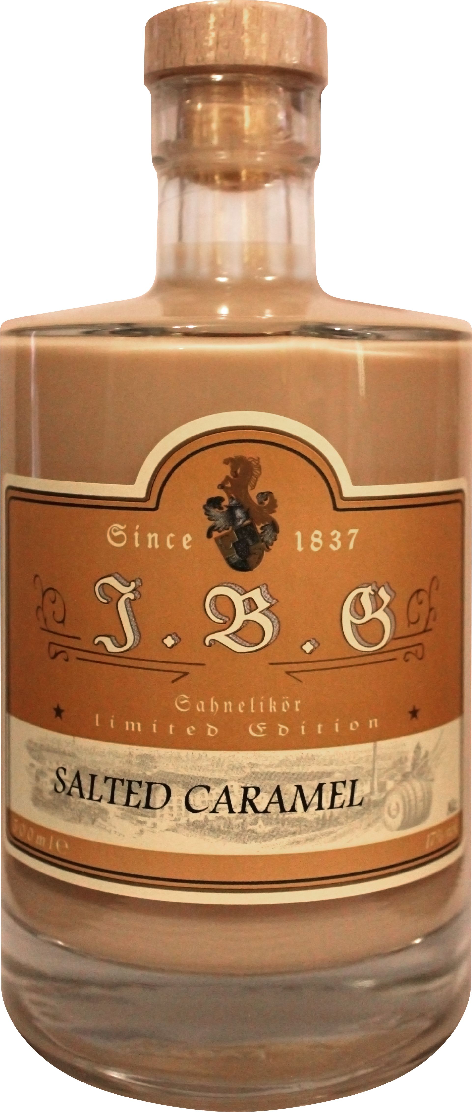 Salted Caramel Sahnelikör ltr. | 0,5 Geuting 17%vol., Gutsbrennerei